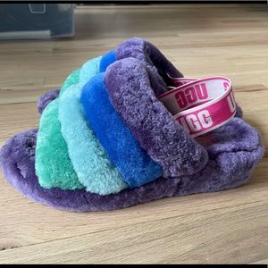 UGG pride fluff yeah slides